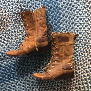 Michael Kors Lace Up Boots